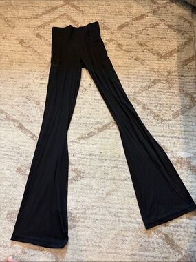 aerie Black Boot Cut Flare Pants